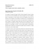 El mundo de la imagen del libro “Sobre la fotografía” de Susan Sontang