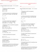 Evaluación de recuperación matemáticas grado 10° s/r