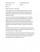 Reflexión del capitulo 1 “sentimientos”