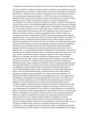 Explique las características de la política económica durante la gran depresión (O ´Connell)