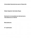 Seminario de mercadotecnia internacional y mercadotecnia en internet