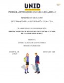 Proyecto de vida de jóvenes del nivel medio superior de una comunidad rural