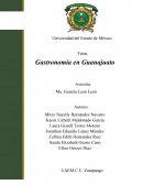 CULTURA POPULAR. Gastronomía en Guanajuato