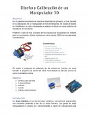 Diseño y Calibración de un Manipulador 3D