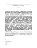 Intervención psicopedagógica en el aprendizaje de los estudiantes con necesidades educativas especiales