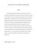 ENSAYO FINAL: LA EVOLUCIÓN DE LA COMUNICACIÓN