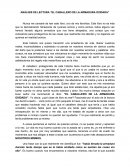 ANALISIS DE LECTURA EL CABALLERO DE LA ARMADURA OXIDADA