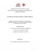 GESTIÓN DE CONTROL A LOS DESECHOS INDUSTRIALES EN EL ECUADOR DESDE UN ENFOQUE ECONOMICO EN GUAYAQUIL