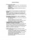 Actividad del Módulo. Motivacion