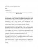 ENSAYO SOBRE LA IMPORTANCIA DE UBICARNOS EN EL NIVEL MÁS ALTO DE LA LECTURA