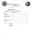 PIA Interdisciplinario (Análisis de los movimientos migratorios)