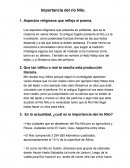 Importancia del río Nilo