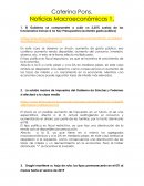 Notícias Macroeconómicas