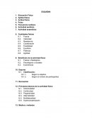 ESQUEMA. EDUCACIÓN FÍSICA