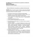 Atención de Enfermería a los pacientes con problemas Cardiovasculares