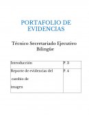 Portafolio de Evidencias de Secretariado Ejecutivo Bilingüe