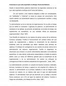 Análisis de la teoría general del sistema