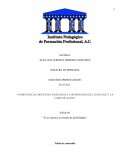 COMPETENCIAS DOCENTES ASOCIADAS A LOS PROCESOS DEL LENGUAJE Y LA COMUNICACIÓN”