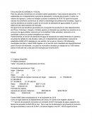 EVALUACIÓN ECONÓMICA Y SOCIAL