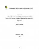 Pena y reparacion civil en casos de violación sexual en la Corte Superior de Justicia de Moquegua 2008 a 2015