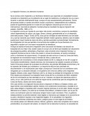 La migración forzosa y los derechos humanos