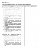 Actitud de la administración hacia los controles internos establecidos