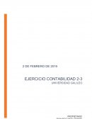 Ejercicio 2-3 contabilidad