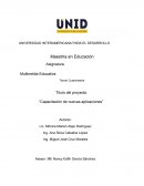 Capacitación de nuevas aplicaciones