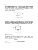 Factor de potencia. Potencia real o activa