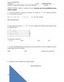 Examen Bimestral Matemáticas