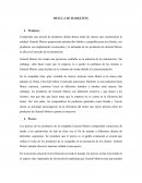 MEZCLA MARKETING GENERAL MOTORS