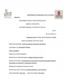 INFORME MENSUAL DE SERVICIO SOCIAL