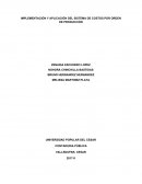 IMPLEMENTACIÓN Y APLICACIÓN DEL SISTEMA DE COSTOS POR ORDEN DE PRODUCCIÓN