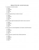 PREGUNTAS DEL ACOSO ESCOLAR