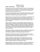 Reflexión de Lectura El jaron azul