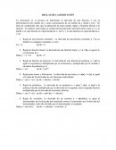 REGLAS DE LA DERIVACIÓN