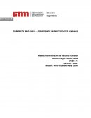 PIRÁMIDE DE MASLOW: LA JERARQUÍA DE LAS NECESIDADES HUMANAS