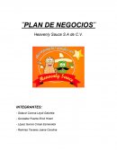 PLAN DE NEGOCIOS¨ Heavenly Sauce S.A de C.V