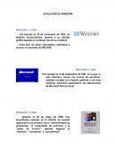 Evolucion de windows