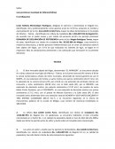 DEMANDA PROCESO DECLARATIVO