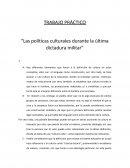 Las políticas culturales durante la última dictadura militar