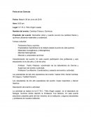 Demostrar cómo y cuando ocurren los cambios físicos y químicos utilizando materiales y sustancias