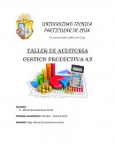 TALLER DE AUDITORIA GESTION PRODUCTIVA