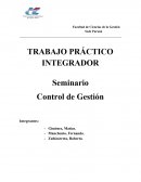 Control de Gestion LONGVIE S.A
