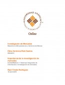 Importancia de la investigación de mercados
