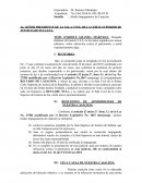 REQUERIMIENTO DE SOBRESEIMIENTO