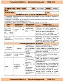 PROPÓSITOS PARA LA EDUCACIÓN PREESCOLAR