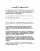 La utopia de la democracia