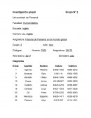 Historia de Panamá en el mundo global