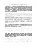 EL PARENTESCO EN LA CULTURA ROMANA